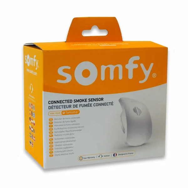 Somfy io juhtmevaba suitsuandur pakend
