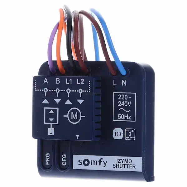 Somfy IZYMO Shutter Receiver io ruloomootori vastuvõtja