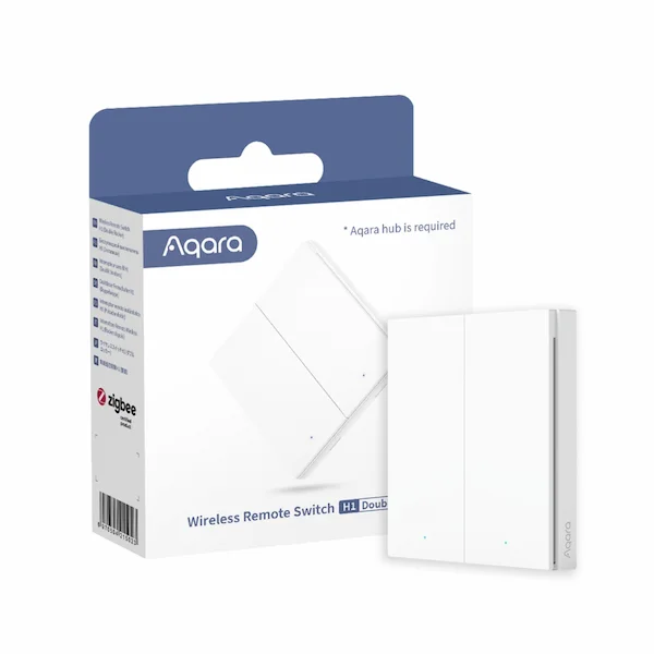 qara Wireless Remote Switch H1 juhtmevaba topeltlüliti WRS-R02 pakend