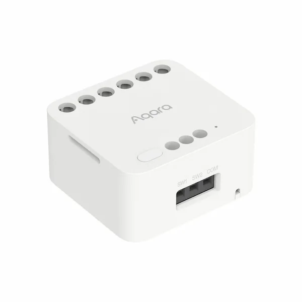 Aqara Dual Relay Module T2 kahe kanaliga nutirelee DCM-K01 eestvaade