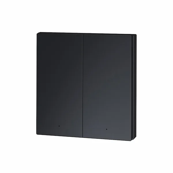 Aqara Wireless Remote Switch H1 hall juhtmevaba topeltlüliti WRS-R02-G eestvaade
