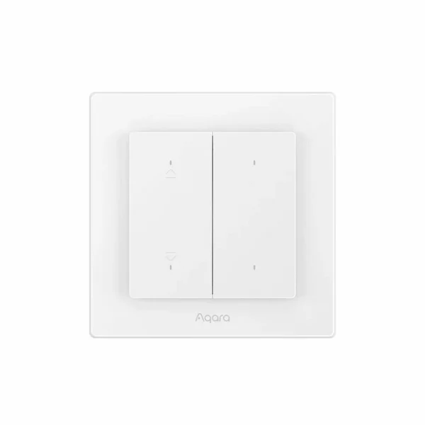 Aqara Shutter Switch H2 EU ruloolüliti DS-K02D eestvaade
