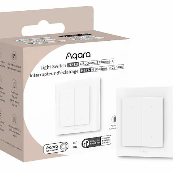 Aqara Light Switch H2 EU nutikas seinalüliti WS-K08D pakend