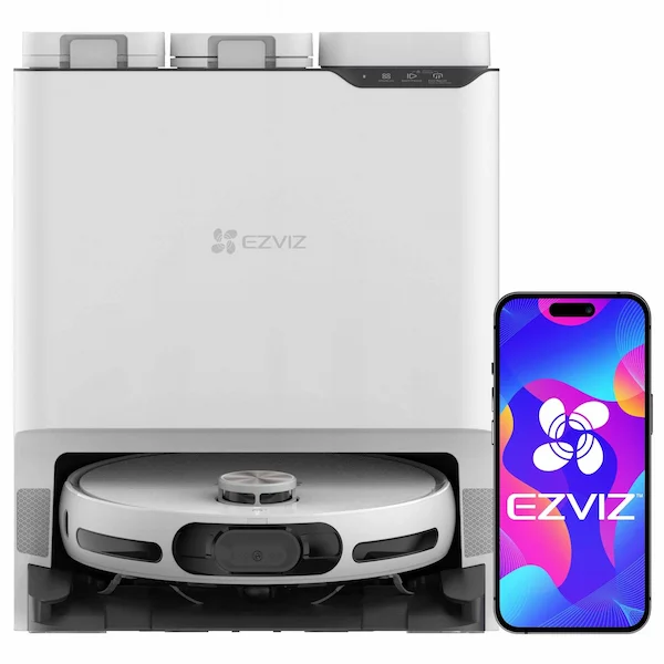 EZVIZ RS20 MAX robottolmuimeja märgpuhastuse ja automaatjaamaga