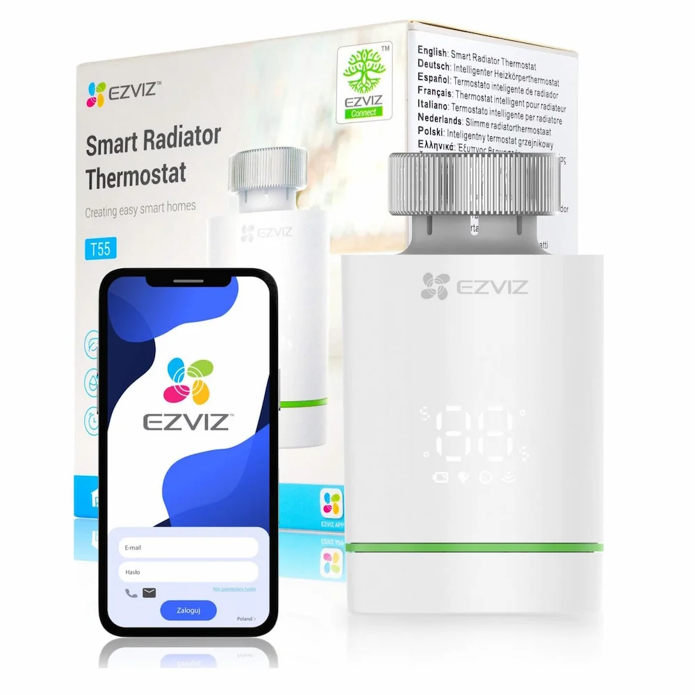 EZVIZ T55 nutikas radiaatori termostaat