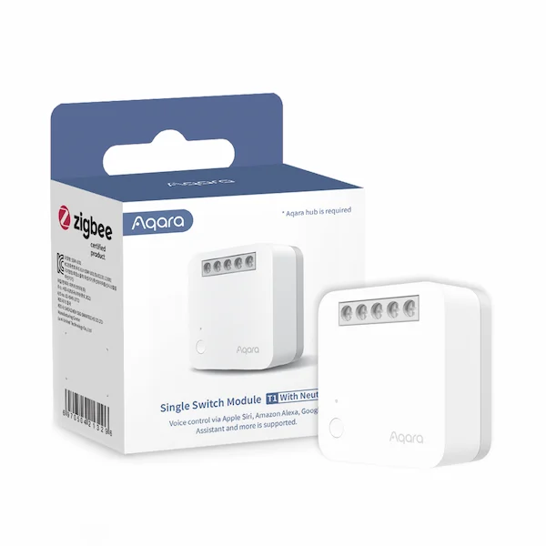 Aqara Single Switch Module T1 neutraaliga nutirelee SSM-U01 pakend