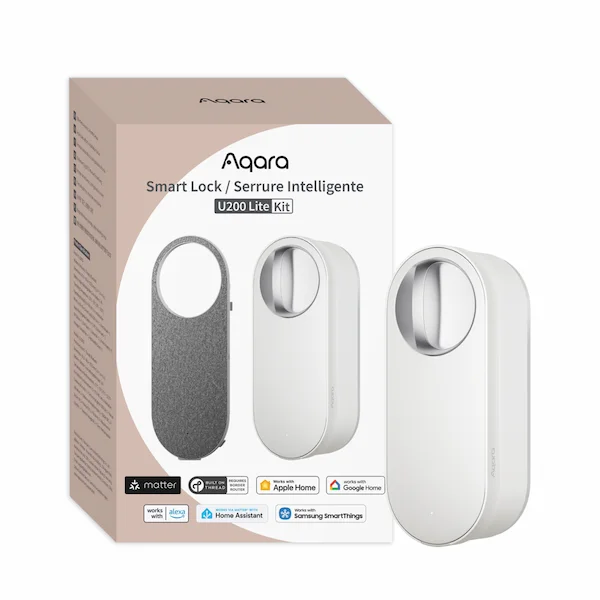 Aqara Smart Lock U200 Lite valge nutikas ukselukk EL-D03D-W pakend