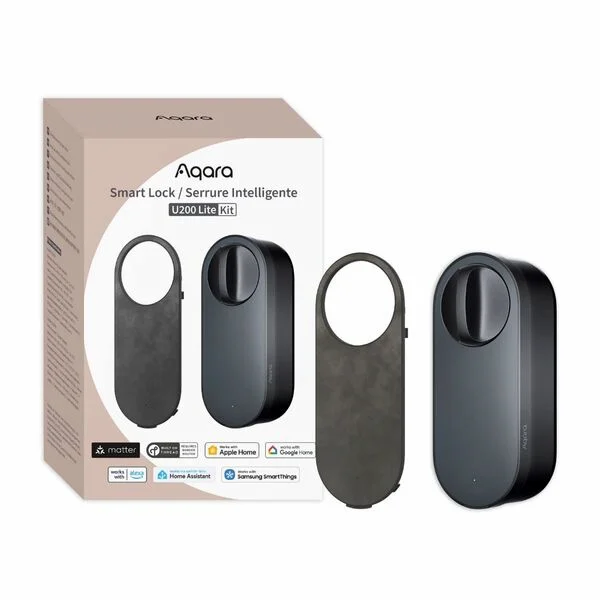 Aqara Smart Lock U200 Lite must nutikas ukselukk EL-D03D-B pakend