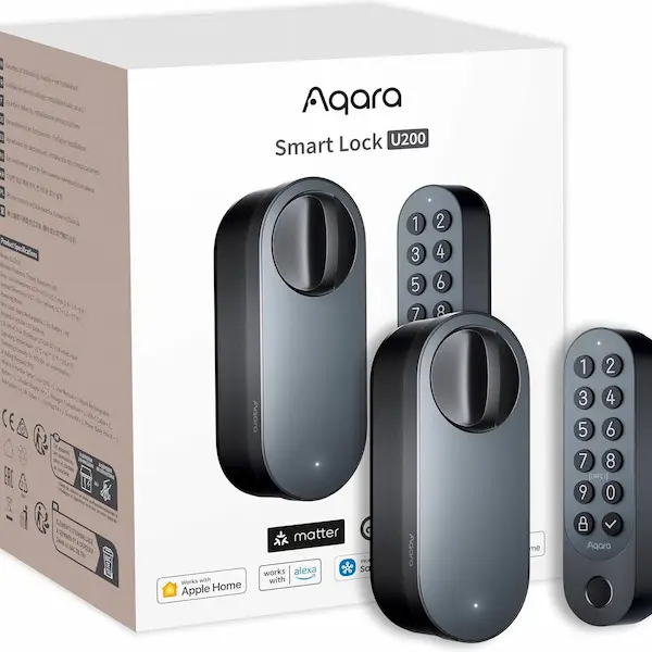 Aqara Smart Lock U200 must nutikas ukselukk EL-D02D-B pakend