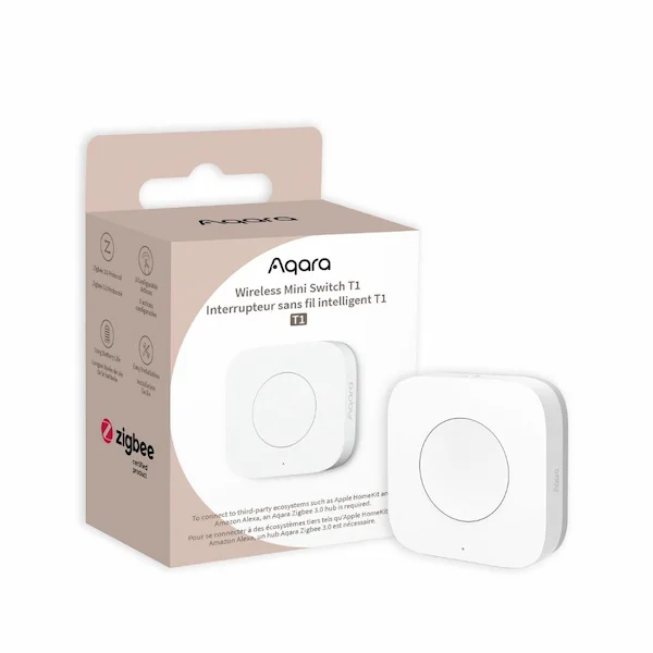 Aqara Wireless Mini Switch T1 juhtmevaba nupp WB-R02D pakend