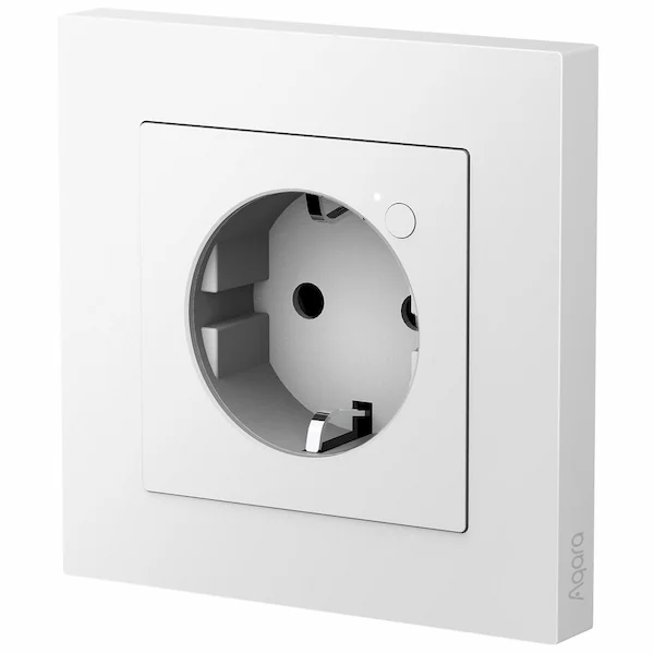 Aqara Wall Outlet H2 EU nutikas seinapistikupesa WP-P01D eestvaade