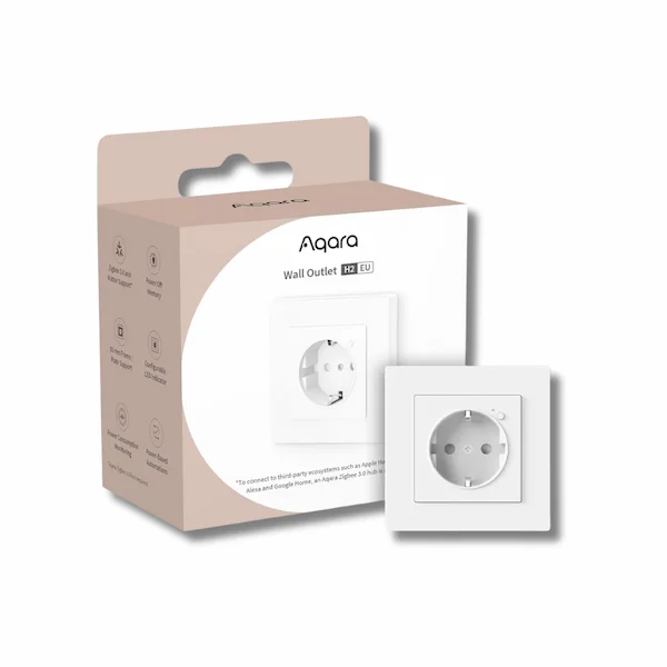 Aqara Wall Outlet H2 EU nutikas seinapistikupesa WP-P01D pakend