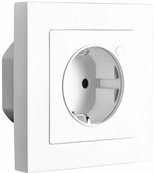 Aqara Wall Outlet H2 EU nutikas seinapistikupesa WP-P01D eestvaates