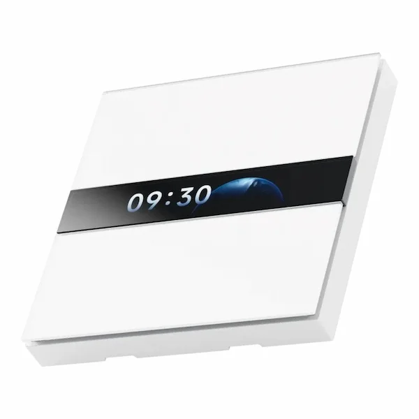 Aqara Display Switch V1 EU ekraaniga nutikas seinalüliti WS-K02D eestvaade